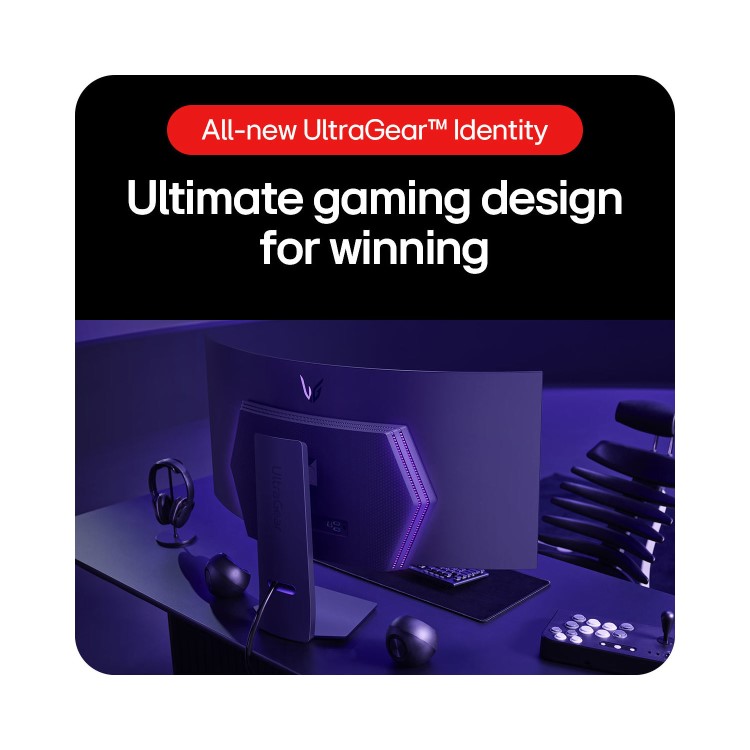 LG UltraGear 45" OLED QHD 240Hz 0.03ms Curved Gaming Monitor
