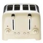 Dualit 46202 4 Slot High Gloss Lite Toaster Cream