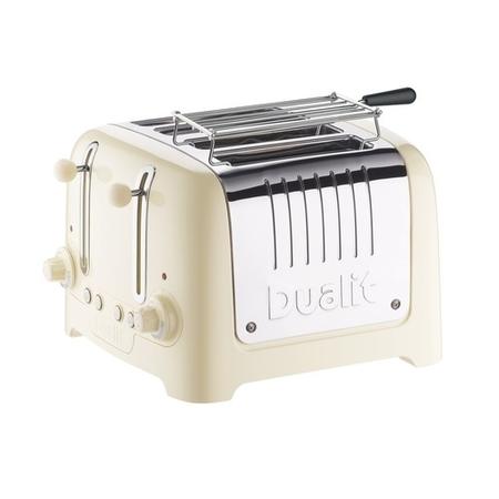 Dualit 46202 4 Slot High Gloss Lite Toaster Cream