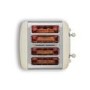 Dualit 46202 4 Slot High Gloss Lite Toaster Cream