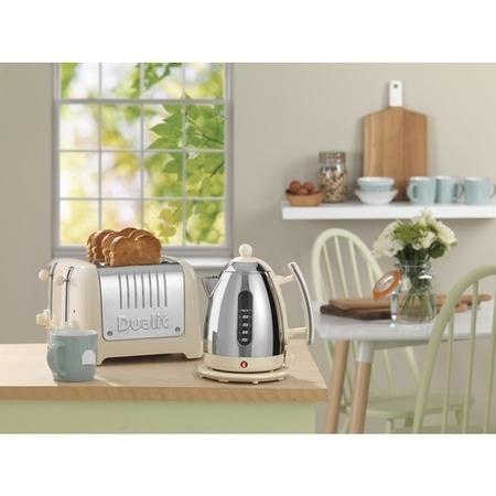 Dualit 46202 4 Slot High Gloss Lite Toaster Cream
