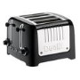 Dualit 46205 4 Slot High Gloss Lite Toaster - Black
