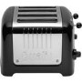 Dualit 46205 4 Slot High Gloss Lite Toaster - Black