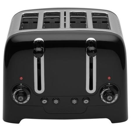 Dualit 46205 4 Slot High Gloss Lite Toaster - Black