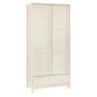 Bentley Designs Atlanta Double Wardrobe In White 