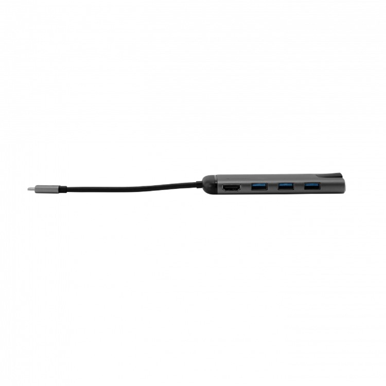 Verbatim USB-C Multiport Hub with USB 3.1 Gen 1 USB 3.0 HDMI SDHC MICROSDHC RJ45