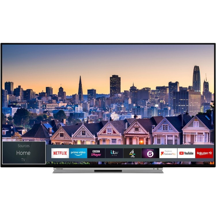 Ex Display - Toshiba 49UL5A63DB 49" 4K Ultra HD Smart LED TV with Freeview Play and Dolby Vision