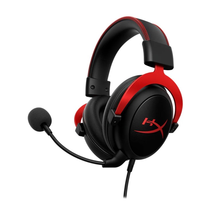 HP HyperX Cloud II Gaming Headset - Black/Red