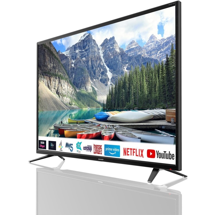 Sharp 40" 4K Ultra HD HDR Smart LED TV with Harman Kardon Sound System