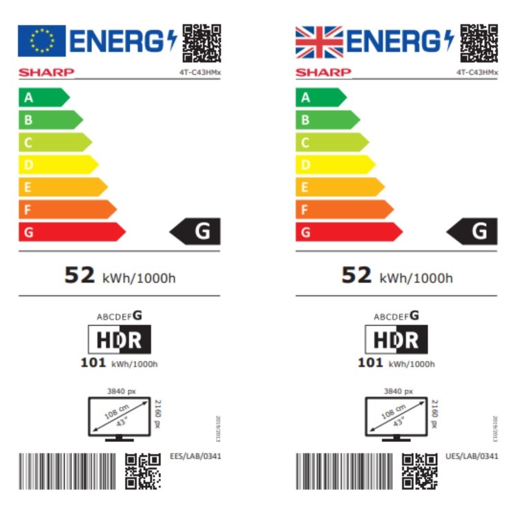 Sharp 43 Inch Smark 4K Ultra HD LED TV