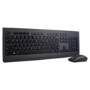 Lenovo Professional Wireless Keyboard and Mouse Combo Black