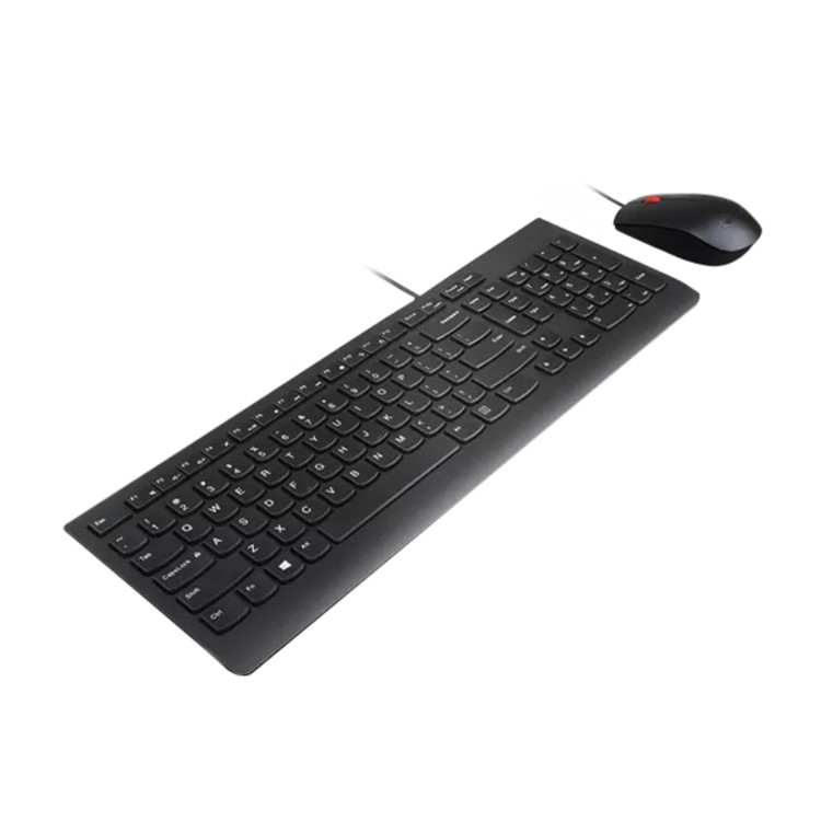 Lenovo Essential Wired Keyboard and Mouse Combo Black