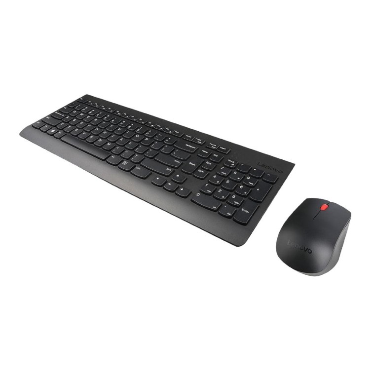 Box Opened Lenovo Essential Wireless Keyboard and Mouse Combo