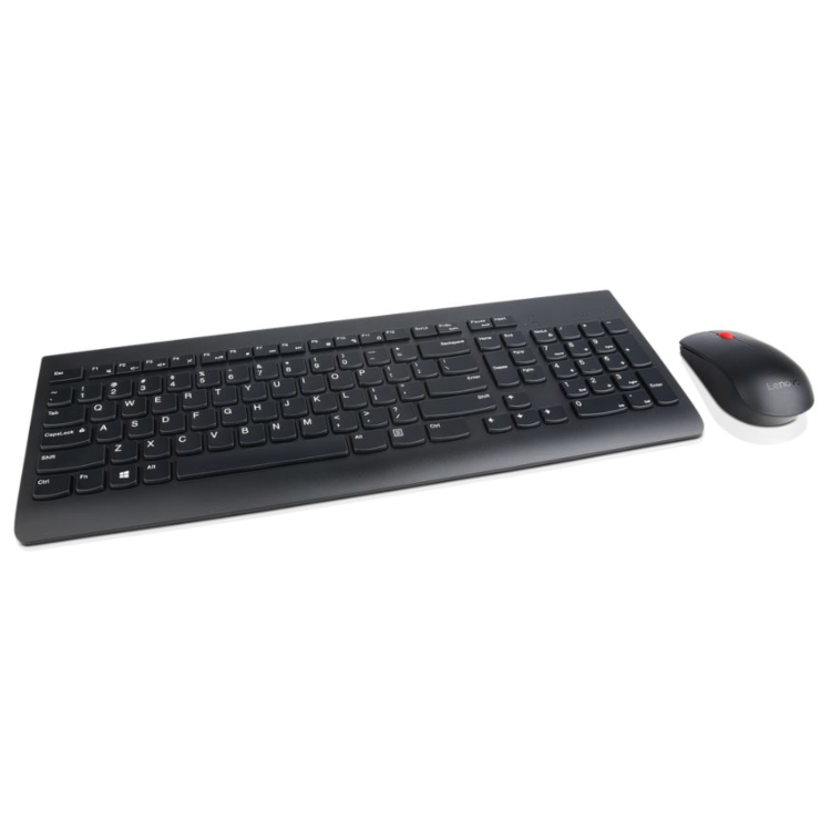 Box Opened Lenovo Essential Wireless Keyboard and Mouse Combo