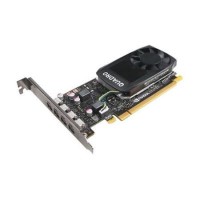 GRADE A1 - Lenovo NVIDIA Quadro P1000 - Graphics card - Quadro P1000 - 4 GB GDDR5 - 4 x Mini DisplayPort - for ThinkStation P320 P410 30B2 30B3 P510 30B4 30B5 P710 30B6 30B7 P910 30B8 30B9