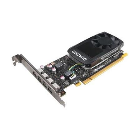 GRADE A1 - Lenovo NVIDIA Quadro P1000 - Graphics card - Quadro P1000 - 4 GB GDDR5 - 4 x Mini DisplayPort - for ThinkStation P320 P410 30B2 30B3 P510 30B4 30B5 P710 30B6 30B7 P910 30B8 30B9