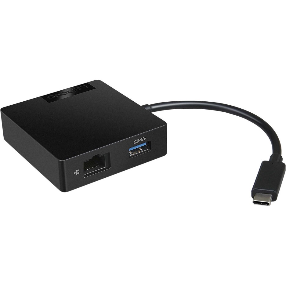 Lenovo USBC Travel Hub Docking Station with USB 3.0 HDMI VGA and RJ45