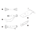 A1/4Z57A88898 Box Opened Lenovo ThinkSystem SR250 V3/ST250 V3 M.2 Cable Kit