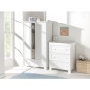 Nursery Wardrobe with Drawer and Shelf in White - Montreal - East Coast