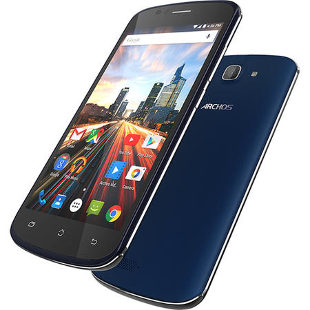 GRADE A1 - ARCHOS 50E Helium Navy 5" 8GB 4G Unlocked & Sim Free 