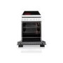 Amica 508CE2MSW 50cm Single Fan Oven Electric Cooker with Ceramic Hob - White