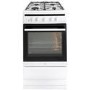 Amica 508GG5W 50cm Single Oven Gas Cooker - White