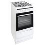 Amica 508GG5W 50cm Single Oven Gas Cooker - White