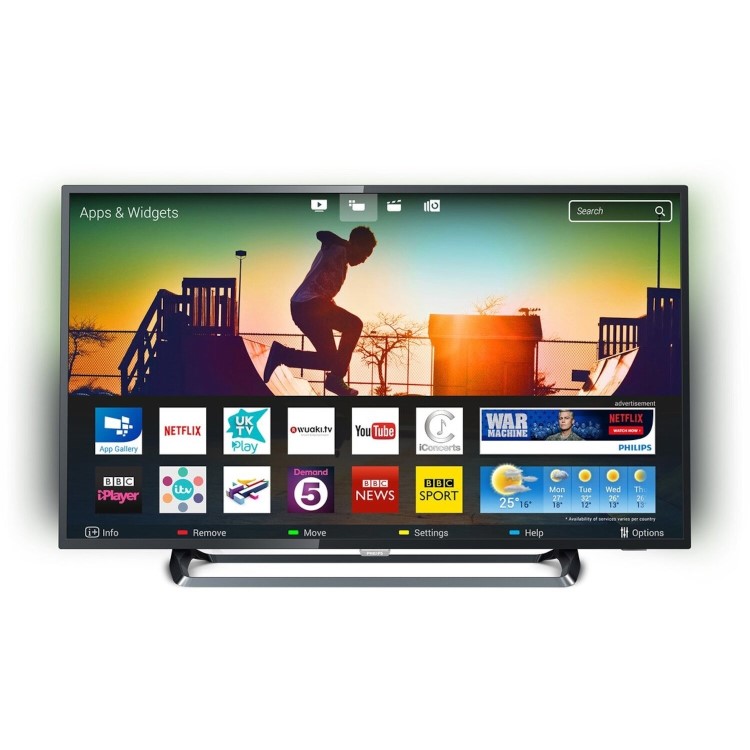 GRADE A1 - Philips 50" 50PUS6262 4K Ultra HD Smart HDR LED TV with 1 Year warranty