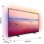 Refurbished Grade A1 - Philips Ambilight 43PUS6754/12 43" Smart 4K Ultra HD HDR LED TV with 1 Year warranty
