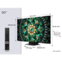 TCL 50Q7C-UK 50-Inch QD-Mini LED 4K HDR Smart Google TV  144Hz & Bang & Olufsen Audio