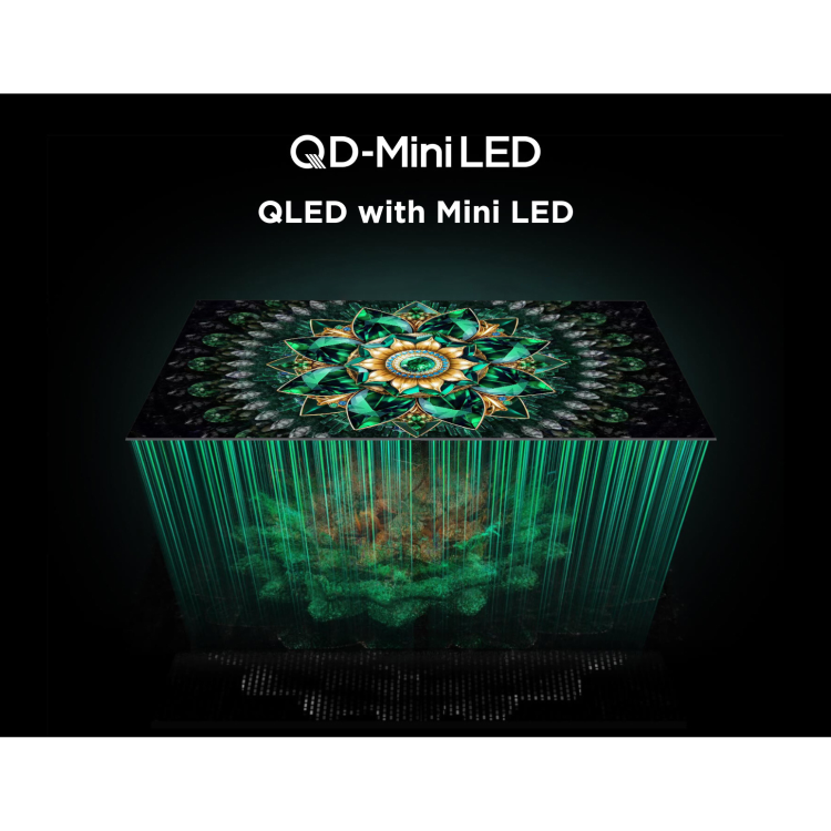 TCL 50Q7C-UK 50-Inch QD-Mini LED 4K HDR Smart Google TV  144Hz & Bang & Olufsen Audio
