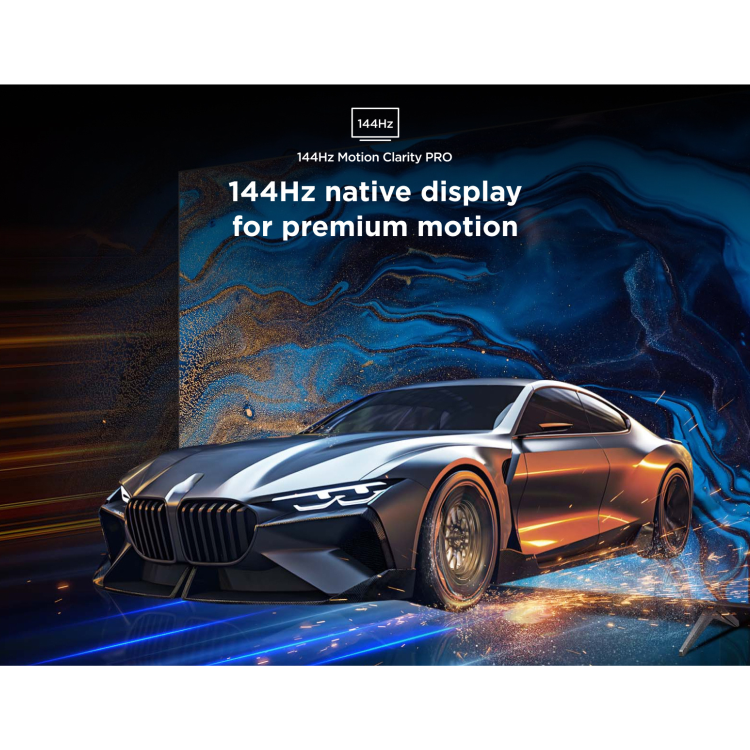 TCL 50Q7C-UK 50-Inch QD-Mini LED 4K HDR Smart Google TV  144Hz & Bang & Olufsen Audio