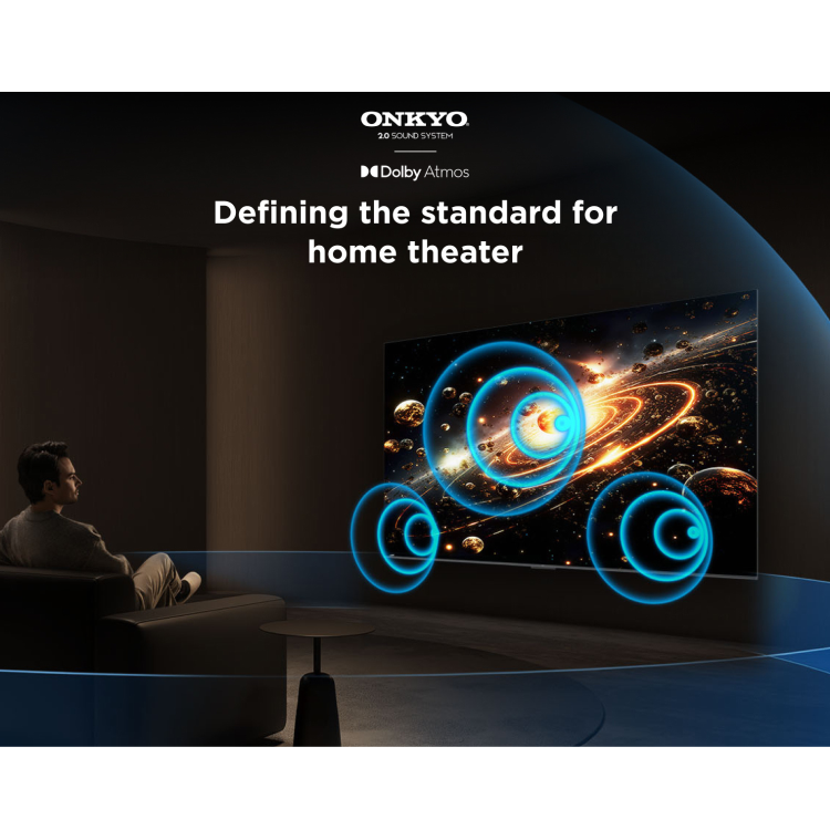 TCL 50Q7C-UK 50-Inch QD-Mini LED 4K HDR Smart Google TV  144Hz & Bang & Olufsen Audio