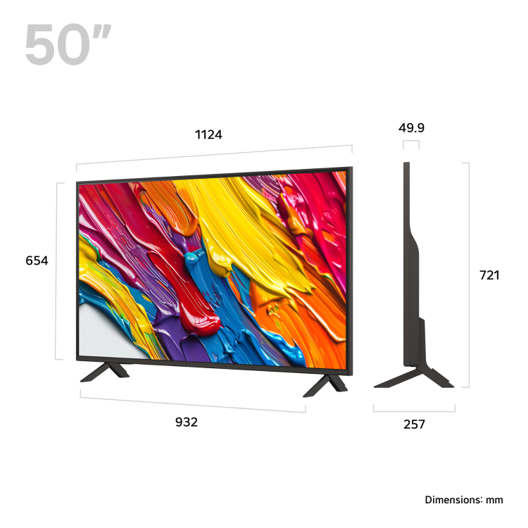 Ex Display - LG QNED84A 50 inch 4K Ultra HD Smart TV