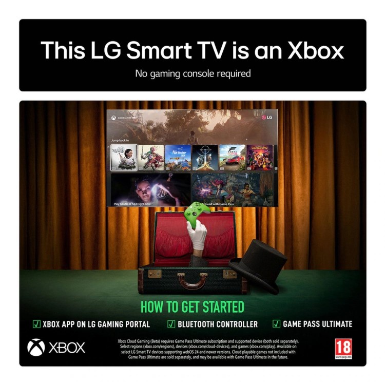 Refurbished LG 50UA74006LB 50 4K Ultra HD Smart TV – AI Processor HDR10 Pro & webOS