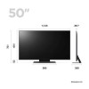 Refurbished LG 50&quot; 4K Ultra HD with HDR LED Freeview Smart TV