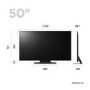 Refurbished LG 50" 4K Ultra HD with HDR LED Freeview Smart TV