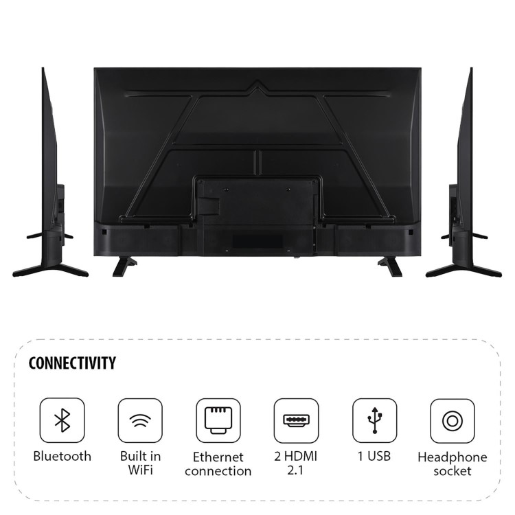 Toshiba 50UV1563DB 50 Smart 4K HDR LED TV – Dolby Vision & Freely Streaming