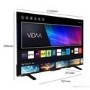 Toshiba 50UV2F53DB 50" 4K UHD Smart LED TV with Dolby Vision Dolby Atmos & Freely Streaming