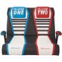 X Rocker Dual Rivals 2.1 Double Wide Gaming Chair - Black / White