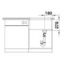 Blanco Single Bowl Undermount Ceramic Belfast Kitchen Sink - White