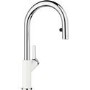 Blanco Carena Single Lever Monobloc Kitchen Mixer Tap - White