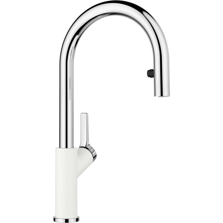 Blanco Carena Single Lever Monobloc Kitchen Mixer Tap - White