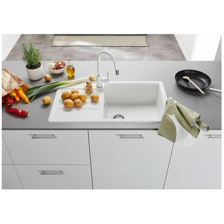 Blanco Legra XL 6 S Silgranit Kitchen Sink - White