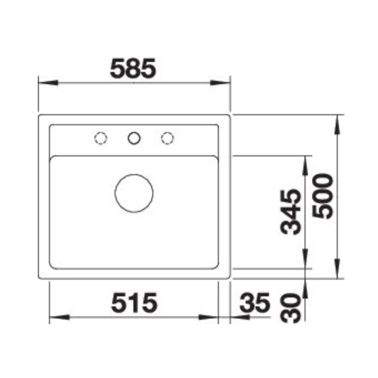 Blanco Legra 6 Silgranit Kitchen Sink - White