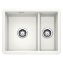 525165 Blanco Villae 1.5 Bowl Undermount Ceramic Kitchen Sink - White