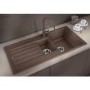 1.5 Bowl Black Inset Black Kitchen Sink - Blanco Legra 45S