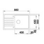 Blanco Legra XL 6 S Silgranit Kitchen Sink - Black