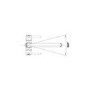 Blanco Max II Dual Lever Kitchen Mixer Tap - Steel