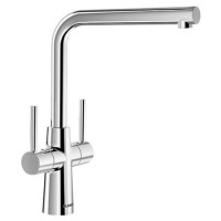 Blanco Lax Dual Lever Kitchen Mixer Tap - Chrome